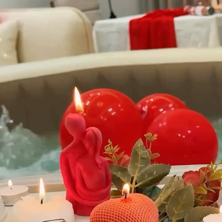 Décoration romantique raffinée publiée sur Instagram.