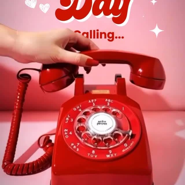 Ambiance rouge et dorée pour la Saint-Valentin.